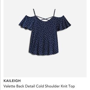 Stitch Fix Kaileigh Cold Shoulder Top Size Medium